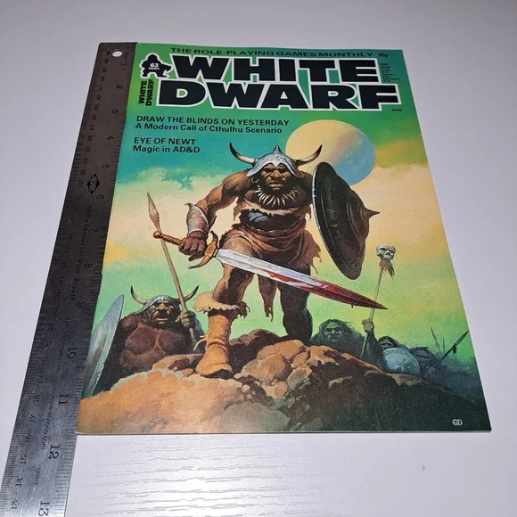 White Dwarf Magazine Issue number 63 March 1985 Advanced Dungeons & Dragons - Picture 9 of 9